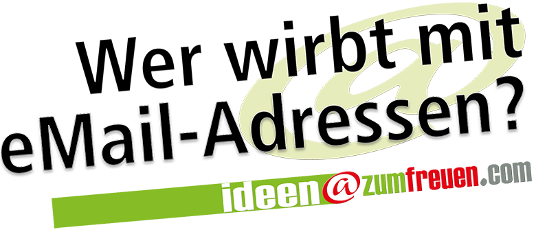 warum mit emailadresse werben