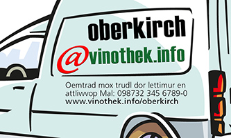 vinothek firmenwagenbeschriftung